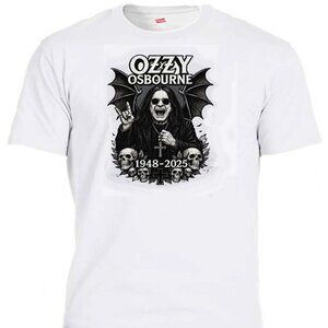 OZZY OSBOURNE R.I.P MEN'S T-SHIRT 1948-2025 T-2084